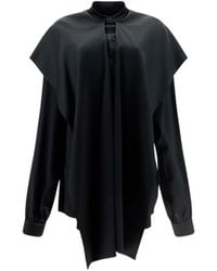 Balenciaga - Paneled Shirt - Lyst