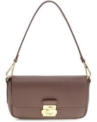 Coccinelle - C-Me Lock Medium Shoulder Bag Calf Leather Bos Taurus - Lyst