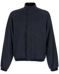 Gucci - Tech Fabric Web Stripe Jacket Polyamide Coat - Lyst