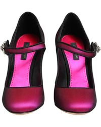 Dolce & Gabbana - Strass Mary Janes Heels Pumps Shoes 07+Pa+Se+Vi - Lyst