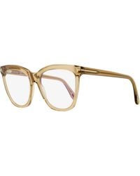 Tom Ford - Block Butterfly Eyeglasses Tf6042-B 045 54Mm Ft6042 Plastic (Acetate) - Lyst