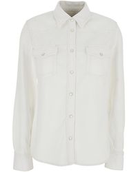FRAME - Shirt Classic Collar - Lyst