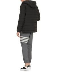 Thom Browne - Hooded Down Jacket Polyester Padded - Lyst