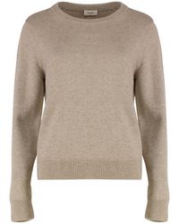 Celine - Crew Neck Cashmere Sweater - Lyst