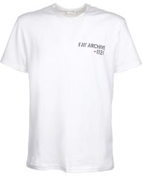 Fay - Archive T-shirt - Lyst