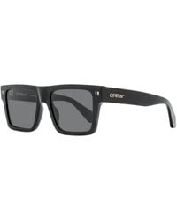 Off-White c/o Virgil Abloh - Square Lawton Sunglasses Oeri109 1307 54Mm Plastic (Acetate) - Lyst