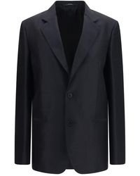Gucci - Black Silk Jacket - Lyst
