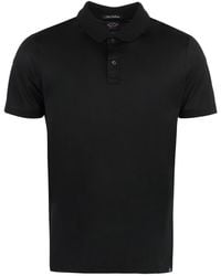 Paul & Shark - Short Sleeve Cotton Polo Shirt - Lyst