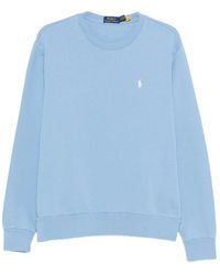 Ralph Lauren - Logo-Detail Crew-Neck Sweatshirt - Lyst