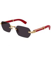 Cartier - Ct0362s Sunglasses - Lyst