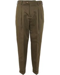 PT01 - Reporter Trousers With Double Pences - Lyst