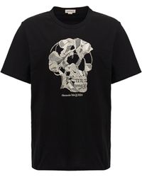 Alexander McQueen - Embroidery T-Shirt - Lyst