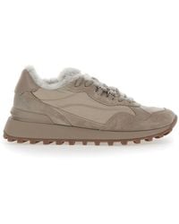 Brunello Cucinelli - Sneakers Leather Trainers - Lyst