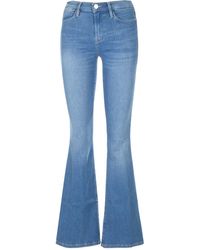 FRAME - Le High Flared Jeans - Lyst