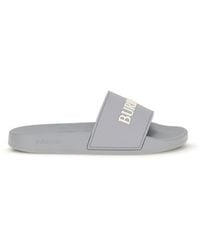 Burberry - Rubber Slides Shoe - Lyst