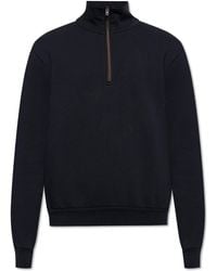 Acne Studios - Sweatshirt With Standing Collar - Lyst