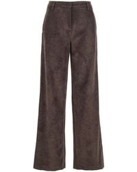 Le Plain - Pants With Belt Loops - Lyst