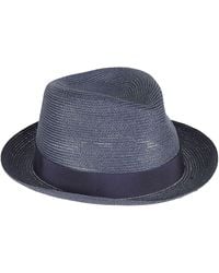 Borsalino - Panama Extra Fine Bow Detail Hat - Lyst