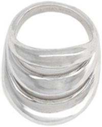 Panconesi - Ring Triptych Blow Up Copper Rings - Lyst