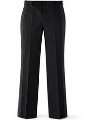 Moschino - Tailored Pants Virgin Wool Trousers - Lyst
