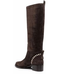 Ferragamo - Tawnie Below-The-Knee Boots - Lyst