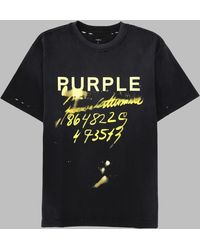 Purple Brand - T-Shirt Sequence Cotton T-Shirts - Lyst