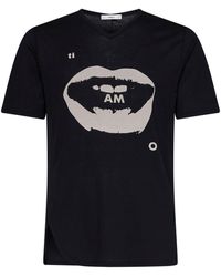 Fendi - Cotton Jersey T-Shirt With Ti Amo Print - Lyst