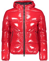 Herno - Hooded Shiny Down Jacket - Lyst