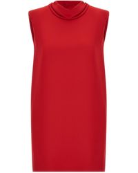 Valentino Garavani - Solid Dress - Lyst