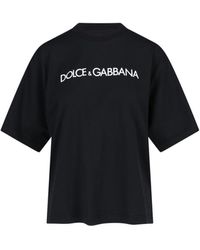 Dolce & Gabbana - Logo T-shirt - Lyst