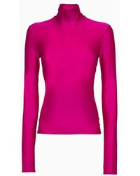 ANDAMANE The Halle Turtle Neck Sweater T100702a - Pink