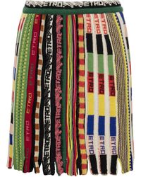 Etro - Jacquard Knit Skirt - Lyst