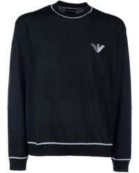 Emporio Armani Maglieria in Blue for Men Lyst