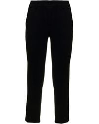 Alberto Biani - Womans Flare Cady Pants - Lyst