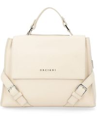 Orciani - Sveva Sense Small Leather Handbag - Lyst