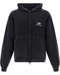 Balenciaga - Inside-Out 3B Sports Icon Hoodie - Lyst