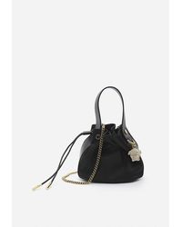 Versace Small Medusa Bucket Bag - Black