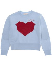 Marni - Girls Crewneck Sweater Wool Tops - Lyst