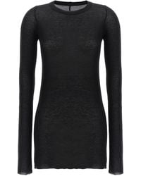 Rick Owens - Ribbed" T-Shirt - Lyst