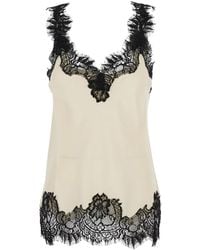 Gold Hawk - Megan Sleeveless Top With Lace Details - Lyst