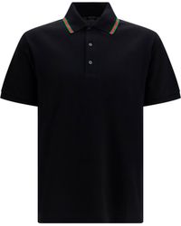 Gucci - Polo Shirt Cotton Piqué - Lyst