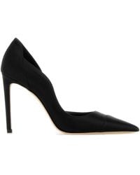 Jimmy Choo - Satin Brigitte 100 Pumps - Lyst