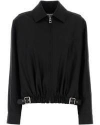 Loewe - Wool Blend Jacket - Lyst