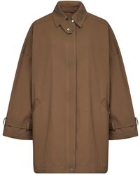 TOTEME - Hazel Organic Cotton Oversized Trench Jacket - Lyst