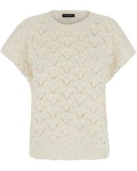 Fabiana Filippi - T-Shirt Merino Wool Off - Lyst