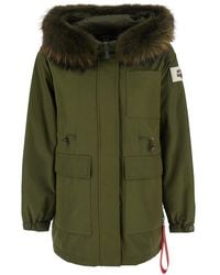 AFTER LABEL - Jacket Stoccolma Tech Fabric Polyester Coat - Lyst