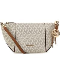 MICHAEL Michael Kors - Printed Canvas Jordi Crossbody Bag - Lyst