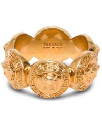 Versace - Tribute Medusa Ring - Lyst