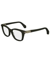 Ferragamo - Salvatore Eyeglasses Square Full Rim, Frame And Clear Demo Lens Sf2973302 Sunglasses - Lyst