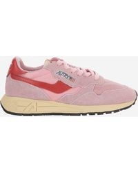 Autry - Sneakers Reelwind Suede Nylon Trainers - Lyst